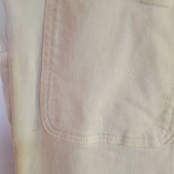 Old Navy White Jeans pockets zip fly  Men's size 18 - Picture 9 of 9